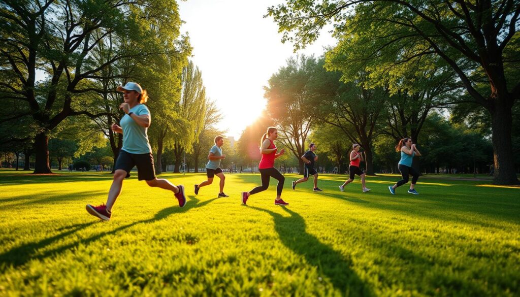 benefici allenamento all'aria aperta
